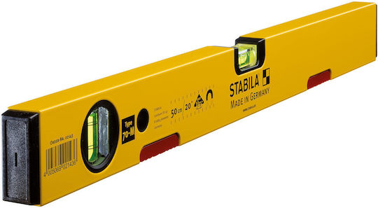 Stabila 2143 Αλφάδι Αλουμινίου Μαγνητικό 50εκ. με 2 Μάτια