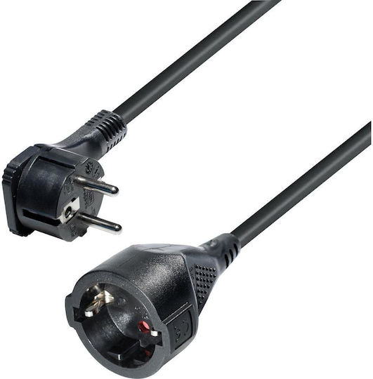 Brennenstuhl 3m 1 Platz mit Kabel 3m Durchmesser 3 x 1.5mm² Schwarz