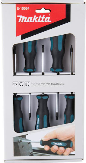 Makita Set 6 Screwdrivers