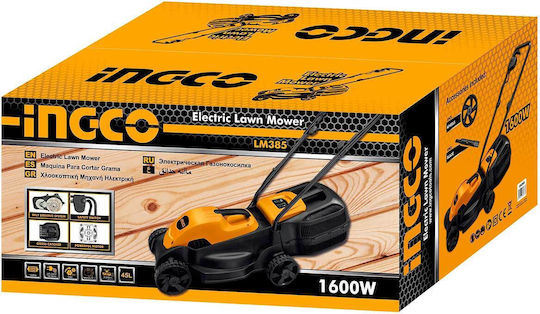 Ingco Μηχανή Γκαζόν Ηλεκτρική 1600W