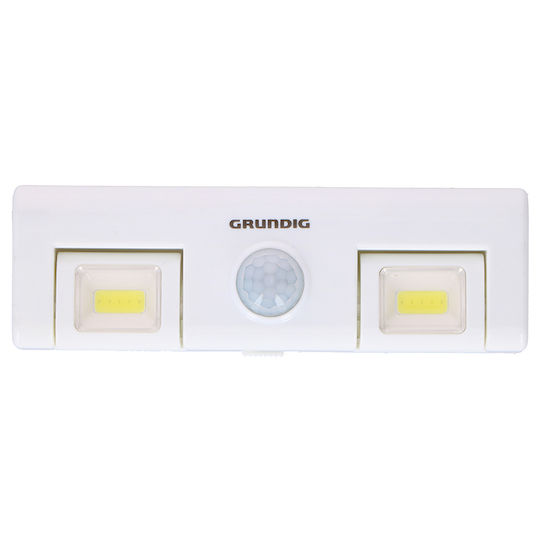Grundig LED Φωτιστικό Νυκτός με Τροφοδοσία Μπαταρίας και Φωτοκύτταρο