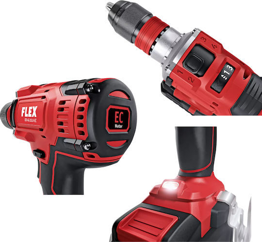 Flex DD 4G 18.0-EC C Двигател За Бормашина На Батерия Solo 18V