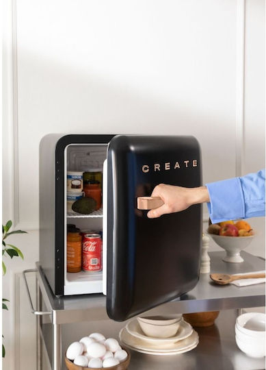 Create Retro Εντοιχιζόμενο Mini Bar 48lt Υ50xΠ44xΒ49εκ. Black/Rose Gold