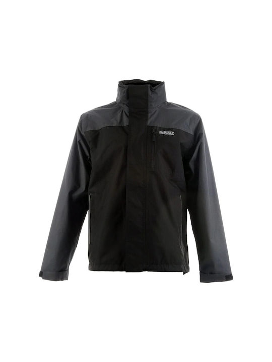 Dewalt Storm Arbeitsjacke mit Kapuze Schwarz DWC48-001