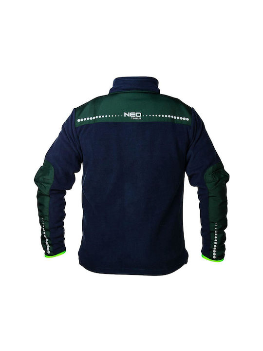 Neo Tools Work Fleece Jacket Blue Neo Tools Work Fleece Jacket Blue