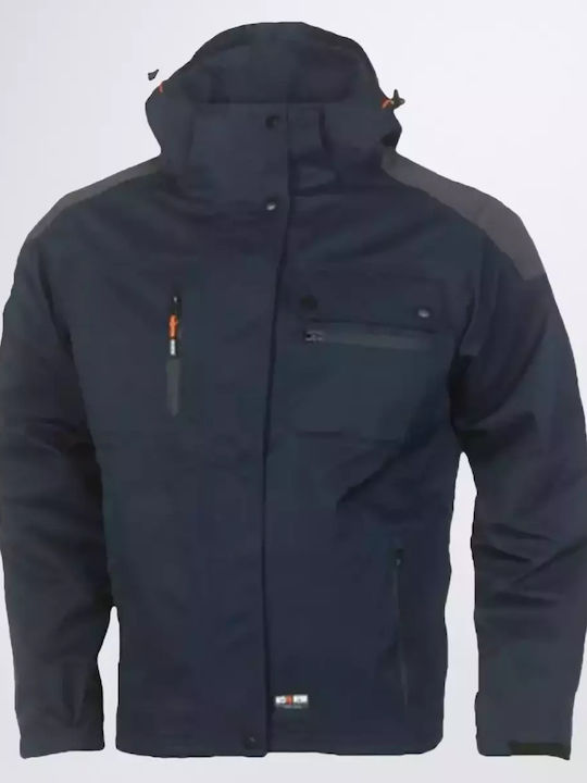 Herock Persia Work Jacket with Hood Black