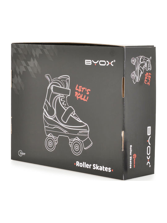 Byox Sparkle Inline Αυξομειούμενα Rollers Γκρι Παιδικά