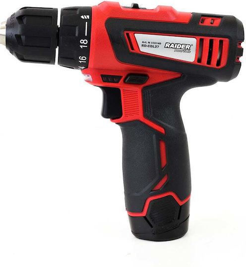 Raider RD-CDL27 Battery Drill Driver 12V 1x1.5Ah