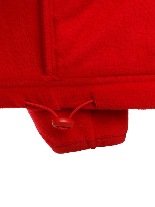 Stenso Karela Ζακέτα Εργασίας Fleece Ψύχους Κόκκινη
