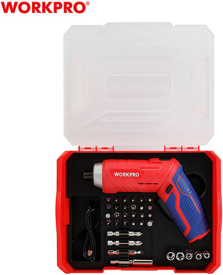 WorkPro WP460003 Akkuschrauber Batterien 3.7V 1x1.5Ah
