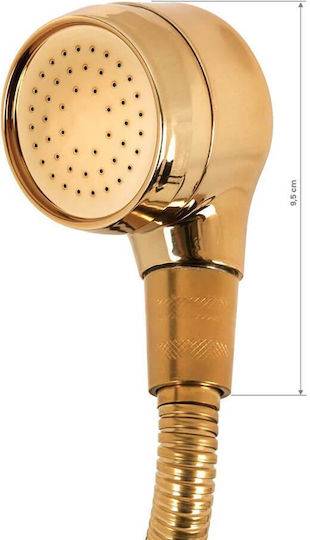 Hairdressing Wash Unit Handset Gold Large