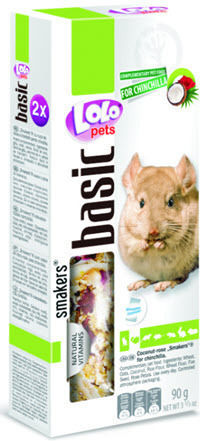 Lolo Pets Smakers Treat with Rose for Chinchilla 90gr