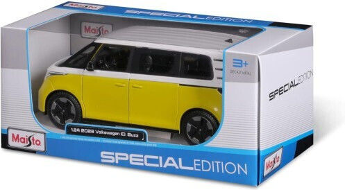 Maisto Volkswagen Id Buzz Toy Car Yellow Scale 1:24 for 3+ Years