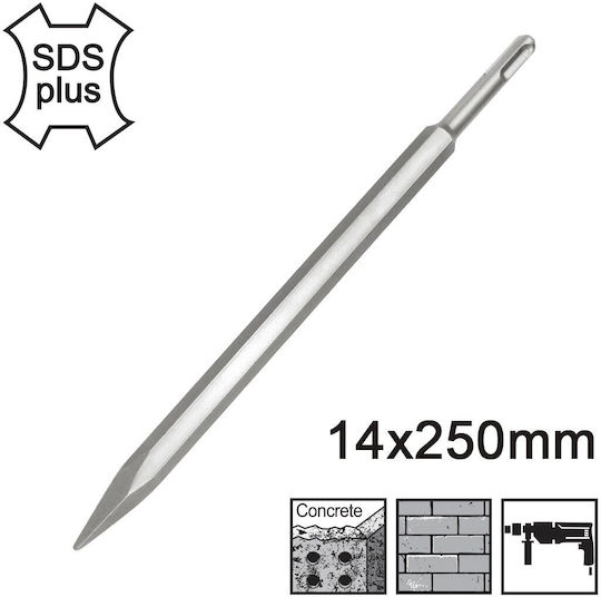 Ingco Spitzmeißel mit Aufnahme SDS Plus 250x14mm