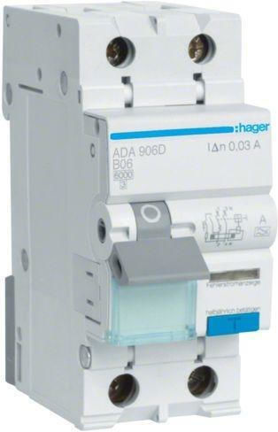 Hager Phase 2-Pole Earth Leakage Relay 25A ADA925D