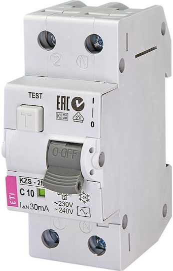 ETI Phase 2-Pole Earth Leakage Relay 10A 230V