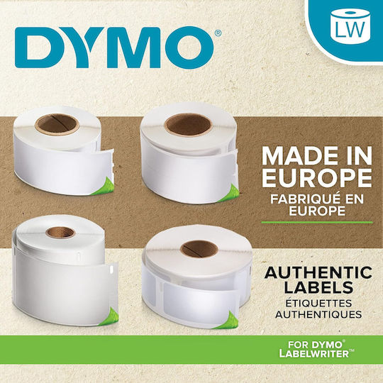 Dymo Selbstklebende Etikettenrollen 89x36mm 2Stück