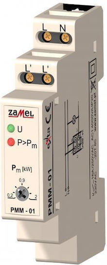 Zamel Relee de Fază Putere 16A cu Tensiune 230V