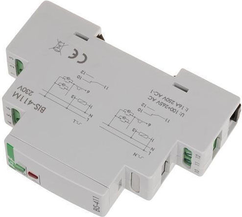 F&F Ρελέ Ράγας 16A Μονοπολικό με Τάση 230V