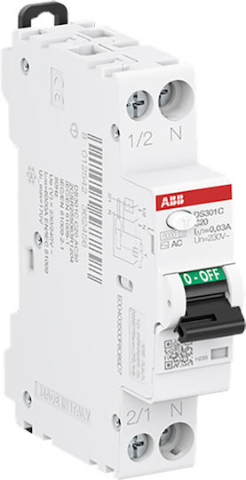 Abb Ρεле за фаза Изтичане на земя 20Спецификация Двуполюсно