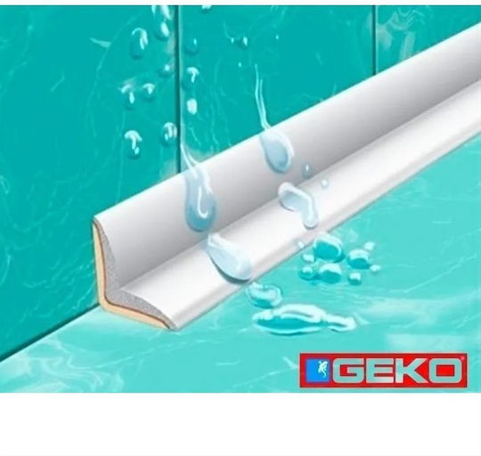 Geko Bandă de izolație Bandă de izolare 22mm x 2.4m Alb