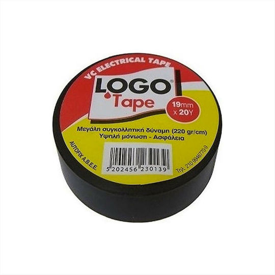 Logo Insulation Tape 19mm x 20m 10 Pieces Black