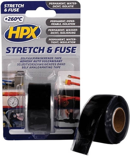 HPX Bandă de izolație 25mm x 3m Black