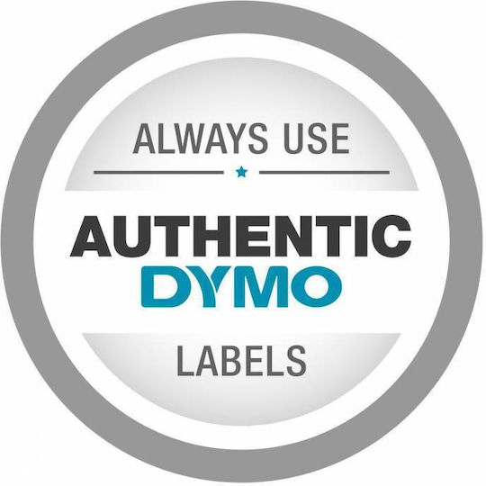 Dymo 43610 Ταινία Ετικετογράφου 7m x 6mm σε Μαύρο Χρώμα Συμβατή με Dymo D1