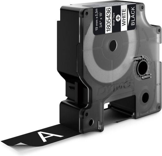 Dymo Label Maker Tape in White Colour Compatible with Dymo Rhino/IND