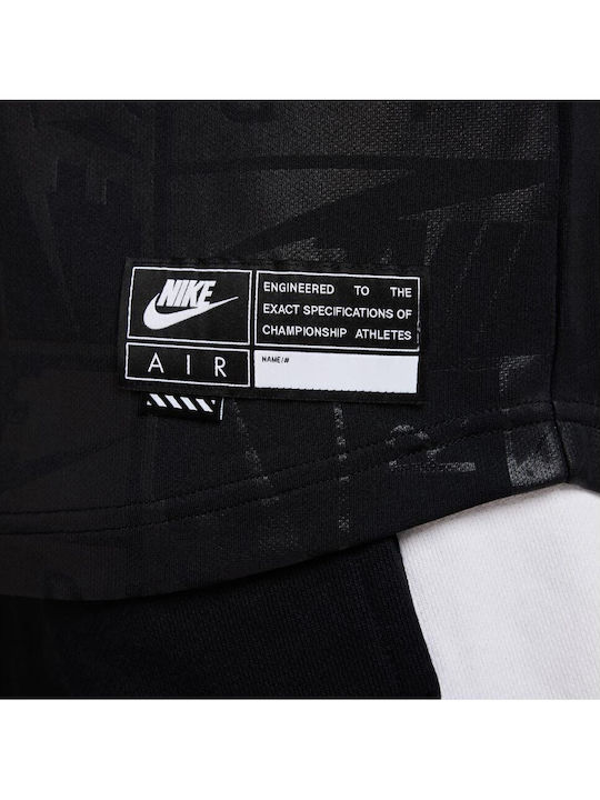 Air Dri-Fit Long Sleeve Athletic Blouse Black