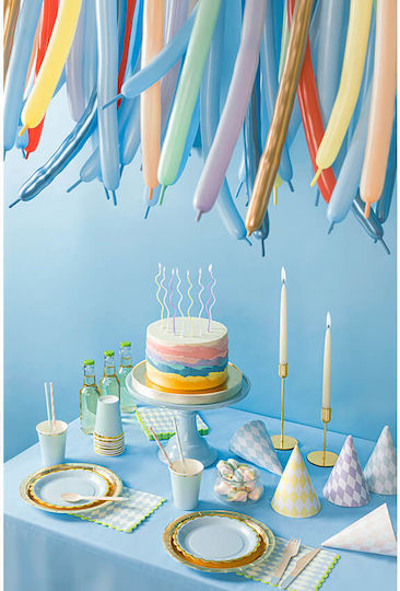 PartyDeco Party Plate 6 Pieces