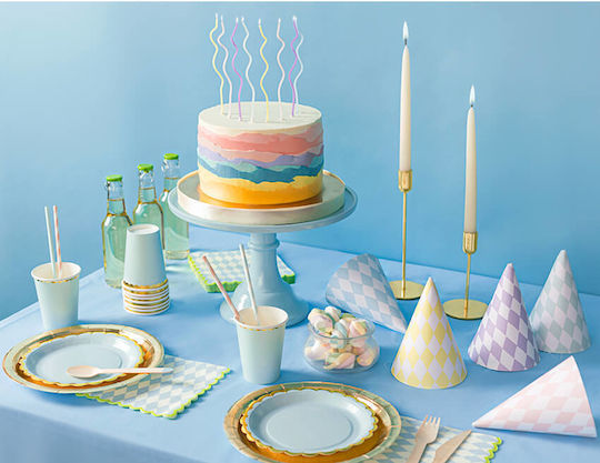 PartyDeco Party Plate 6 Pieces