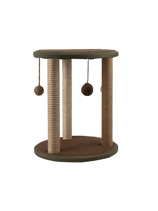 Pawise Gato Podium Post Μπεζ 40x40x50εκ.
