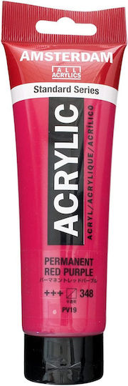 Royal Talens Acrylic Paint 120ml Amsterdam Permanent Red Purple 3 Pieces Product Sold Individually