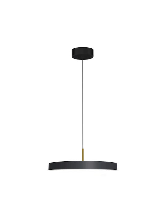 Eko Light Κρεμαστό Φωτιστικό Μαύρο LED 45x45εκ.