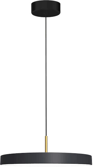 Eko Light Lustră Negru 45x45cm.