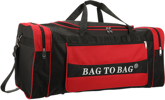 Bag to Bag Сак Вояж Червен Текстилен Д85xШ34xВ30см.
