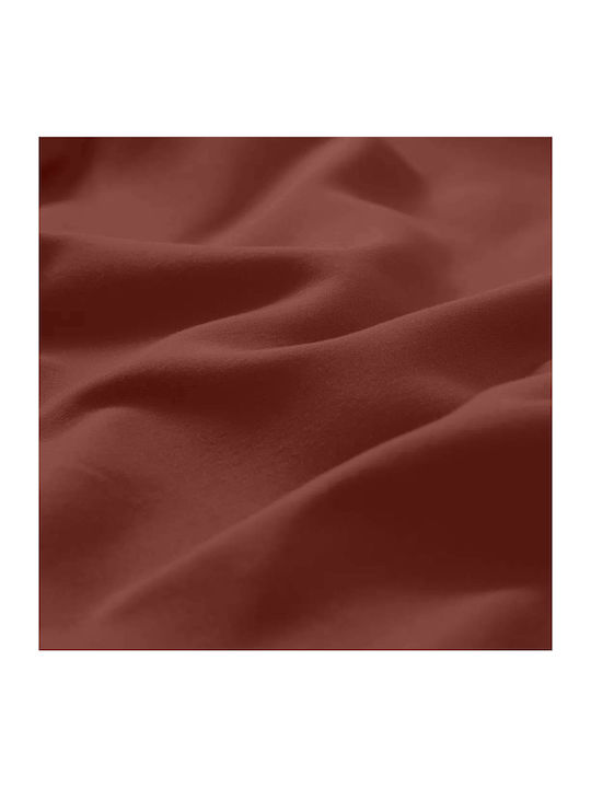 Lino Home Basico Σεντόνι Μονό 170x260εκ. Rose