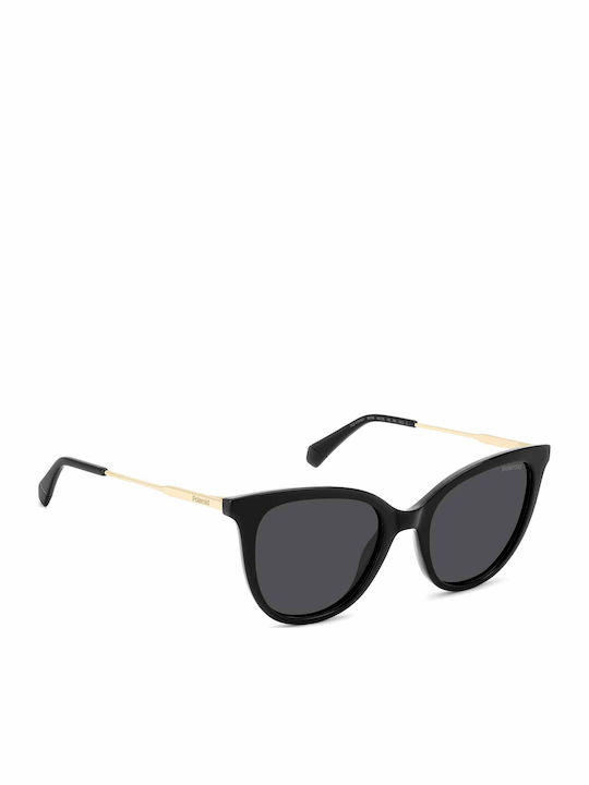 Polaroid Women Sunglasses With Black Frame And Grey Lens PLD4184/S/X 807/M9