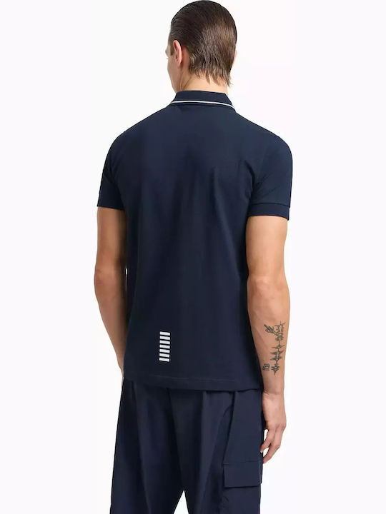 Emporio Armani Polo T-shirt Μπλε Σκούρο