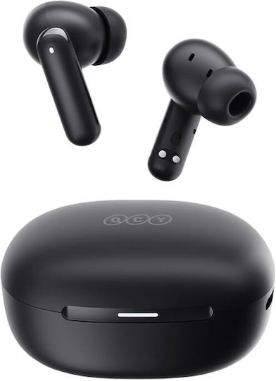 QCY MeloBuds HT16 Bluetooth Handsfree Earphones with Sweat Resistance and Charging Case Black