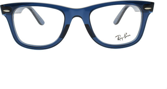 Ray Ban Wayfarer Ease Γυναικείος Κοκκάλινος Σκελετός Μπλε RX4340V 8223