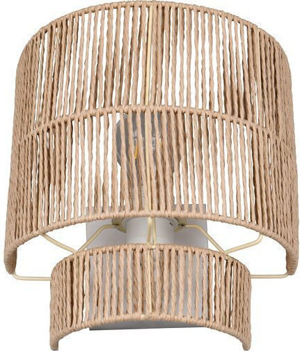 Trio Lighting Industrial White Wall Lamp