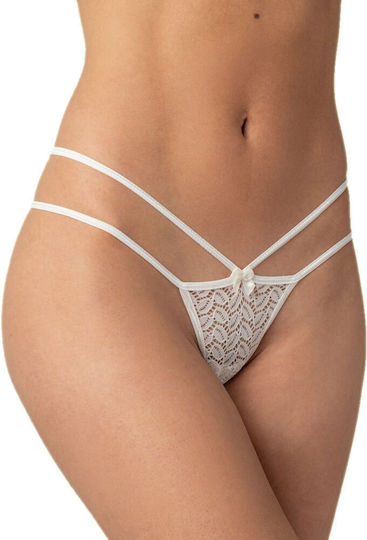 G-string Δαντέλα Διαθέσιμο-ιβουάρ