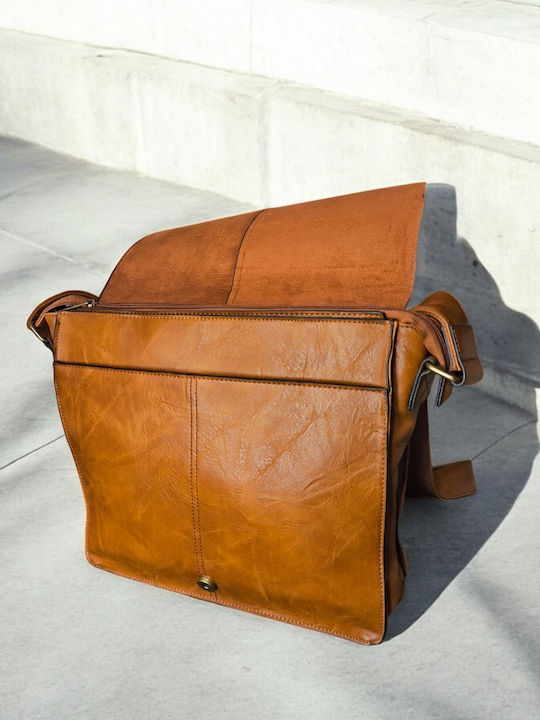 Damentasche Schultertasche Tabac Braun