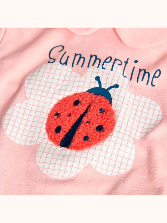 Kids' Set with Shorts Summer 2pcs Pink