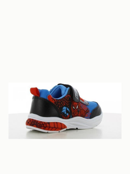 Kinder Sneakers mit Klettverschluss & Lichtern Blau