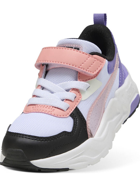 TRINITY LITE Kids Sneakers with Scratch White