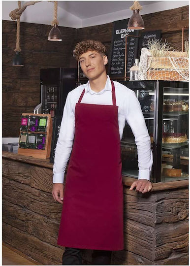 Karlowsky Apron Full Body Burgundy