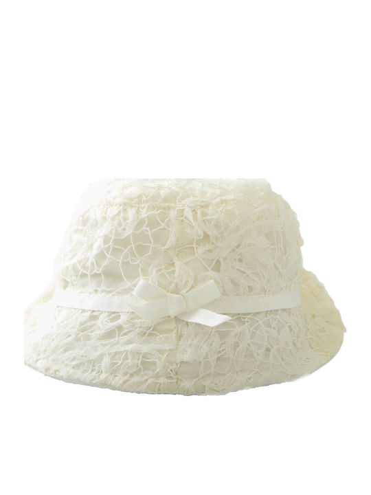 Monnalisa Kinderhüte Fedora Weiß
